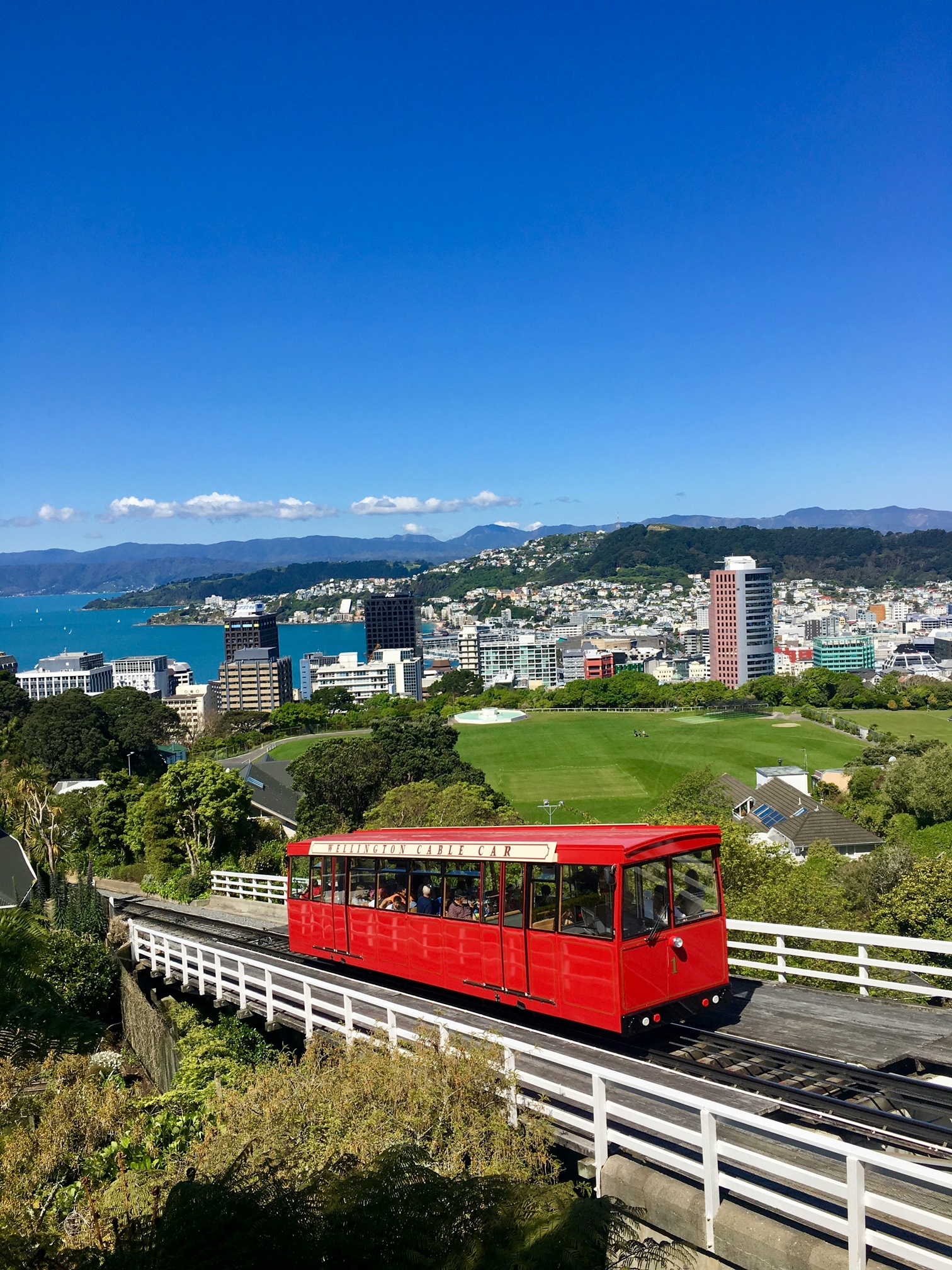 NGPM is a local Property Management Firm, and this photo is a signature photo showing Wellington Tram go up to the hill